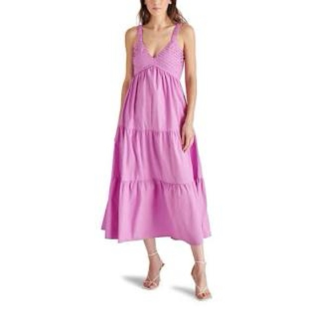 Steve Madden Mauve tiered dress
